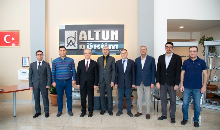 Konya Teknik Üniversitesi’nden Altun Döküm A.Ş’ye ziyaret