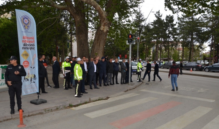 Ereğli’de “Yayalar için 5 adımda güvenli trafik” etkinliği