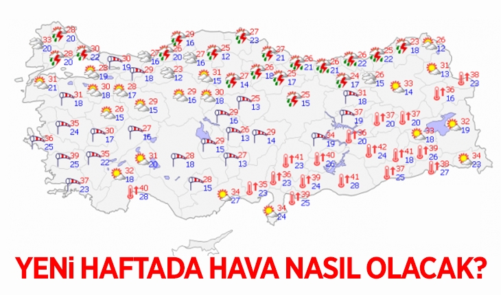 Yeni haftada hava nasıl olacak?