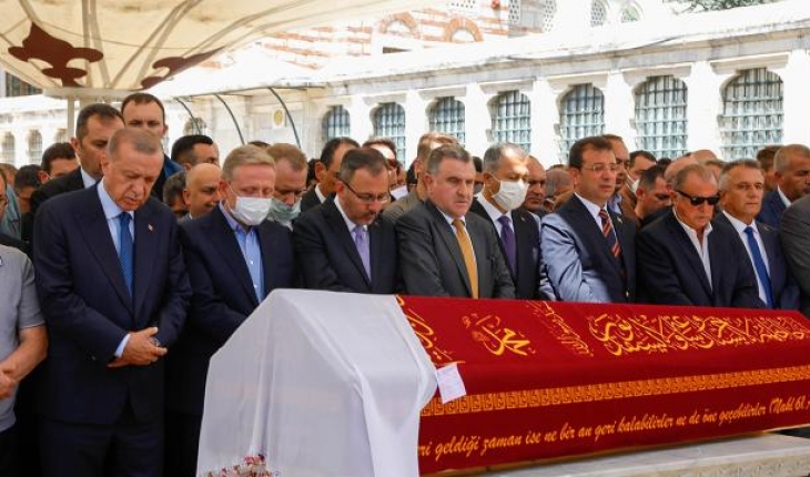 Cumhurbaşkanı Erdoğan, Fethiye Gümüşdağ’ın cenazesine katıldı