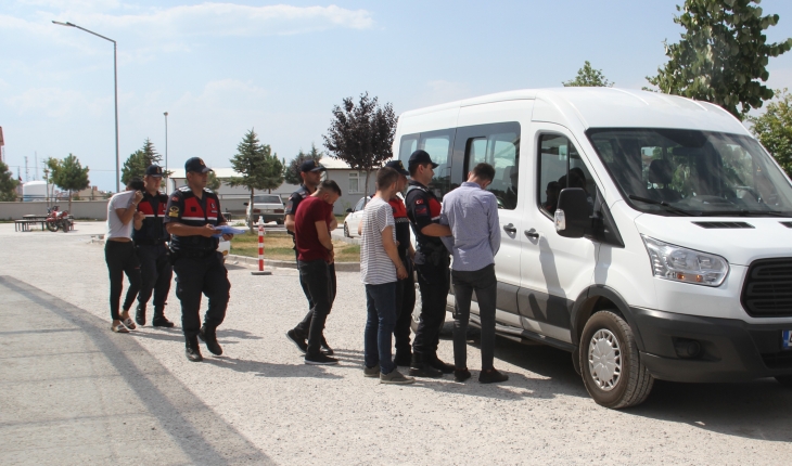 Konya'daki motosiklet hırsızları tutuklandı
