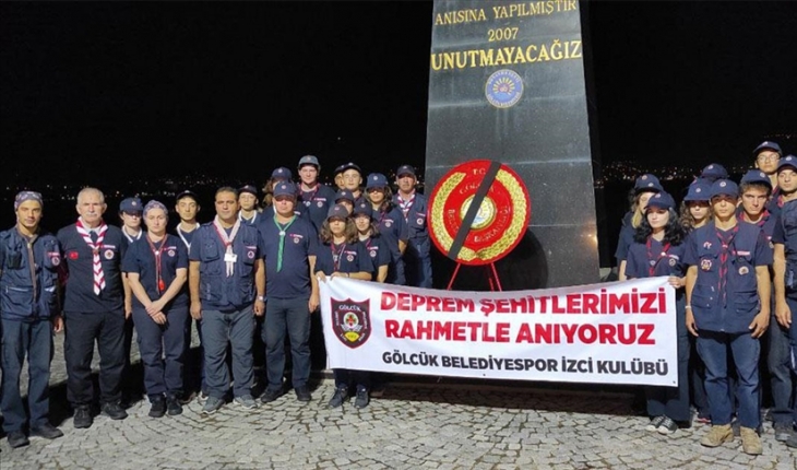 Marmara Depremi’nde hayatını kaybedenler törenlerle anıldı