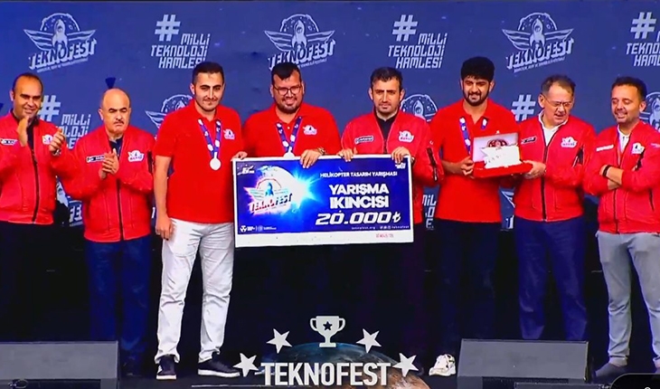 ​TEKNOFEST Karadeniz’de Demirkuş takımına iki ödül birden