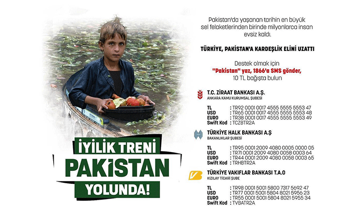 Konya AFAD’dan Pakistan’a yardım harekatı