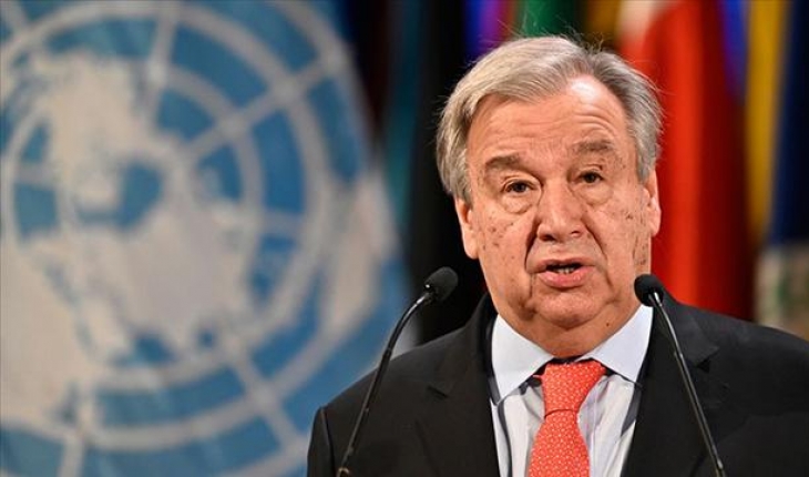 Guterres: Türkiye’nin desteğiyle sağlanan tahıl anlaşması dünya için umut