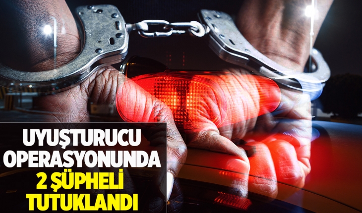 Uyuşturucu operasyonunda 2 şüpheli tutuklandı