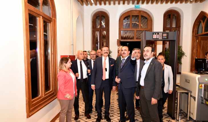 TOBB Başkanı Hisarcıklıoğlu Başkan Altay’ı ziyaret etti