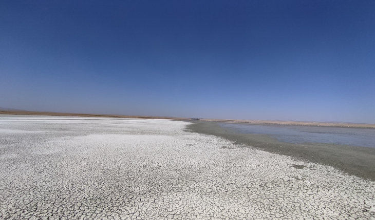 Konya’daki Düden Gölü ve Küçük Göl sonhabar yağışlarını bekliyor
