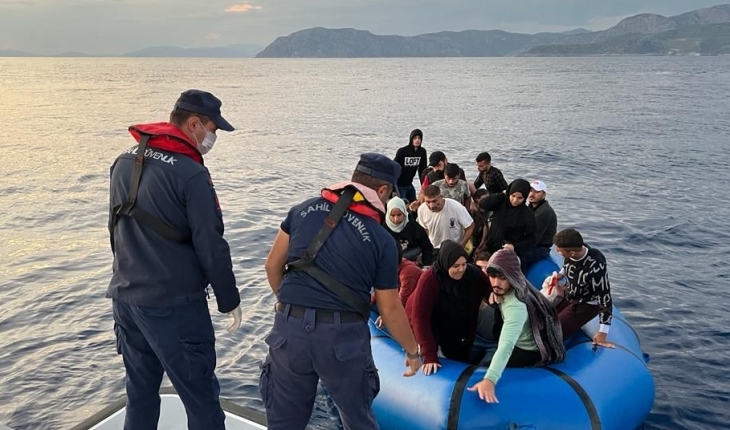 19 düzensiz göçmen yakalandı