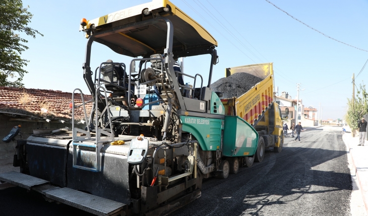 Karatay’da hedef daha konforlu yollar