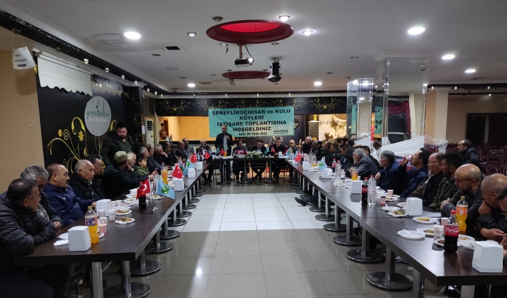 Kulu'da Nogay Türkleri istişare toplantısı yapıldı 