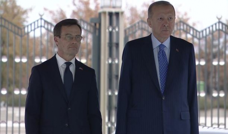 İsveç Başbakanı Ulf Kristersson Ankara'da