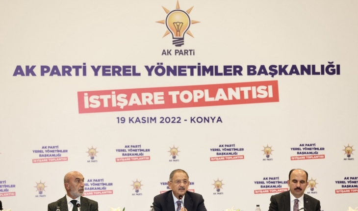 Mehmet Özhaseki Konya’da konuştu: CHP yalan ve algı operasyonlarıyla politika yapıyor