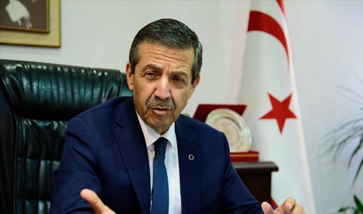KKTC Dışişleri Bakanı Ertuğruloğlu’ndan Pençe-Kılıç Hava Harekatı’na destek