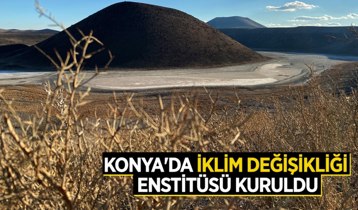Konya'da iklim değişikliği enstitüsü kuruldu