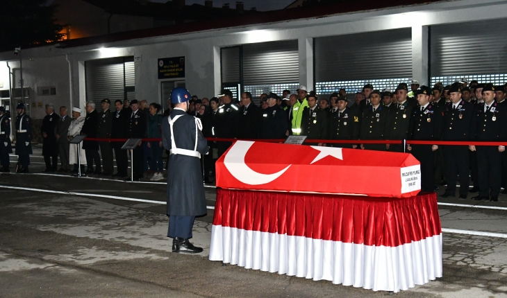 Hayatını kaybeden Astsubay Muzaffer Yılmaz törenle memleketine uğurlandı