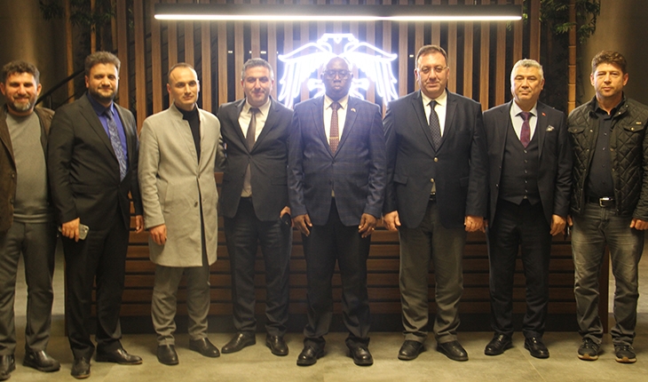 ​Kenya Büyükelçisi Leonard Ngeywa Boiyo, Beyşehir'de iş insanlarıyla bir araya geldi 
