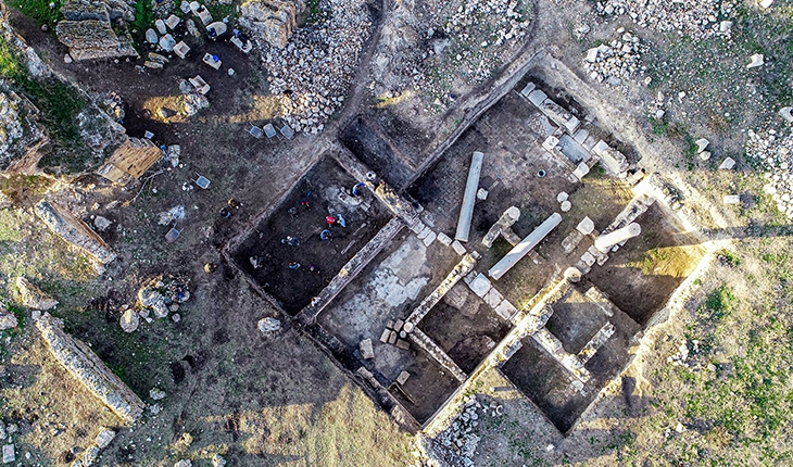 Anavarza Antik Kenti’nde hamam-saray kompleksi bulundu
