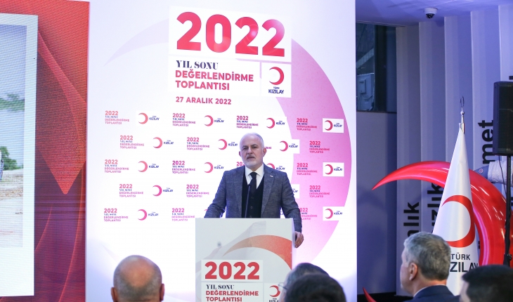 Türk Kızılay Genel Başkanı Kınık, 2023 hedeflerini açıkladı