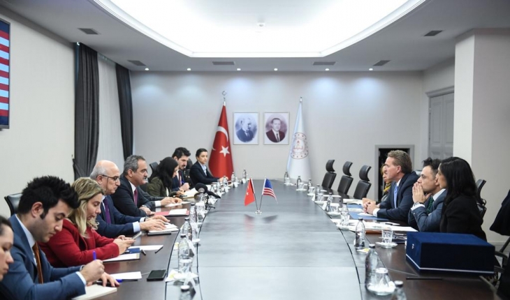 Bakan Özer, ABD’nin Ankara Büyükelçisi Flake’i kabul etti