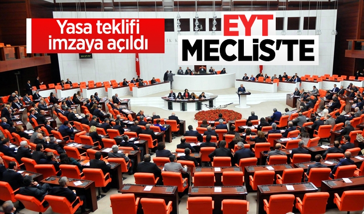 EYT düzenlemesi Meclis'te