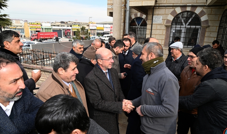 Başkan Altay ve Pekyatırmacı sanayi esnafıyla buluştu