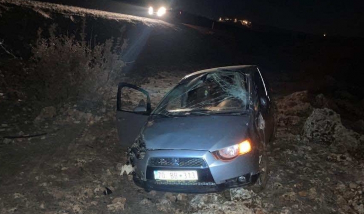 Şarampole devrilen otomobildeki polis hayatını kaybetti
