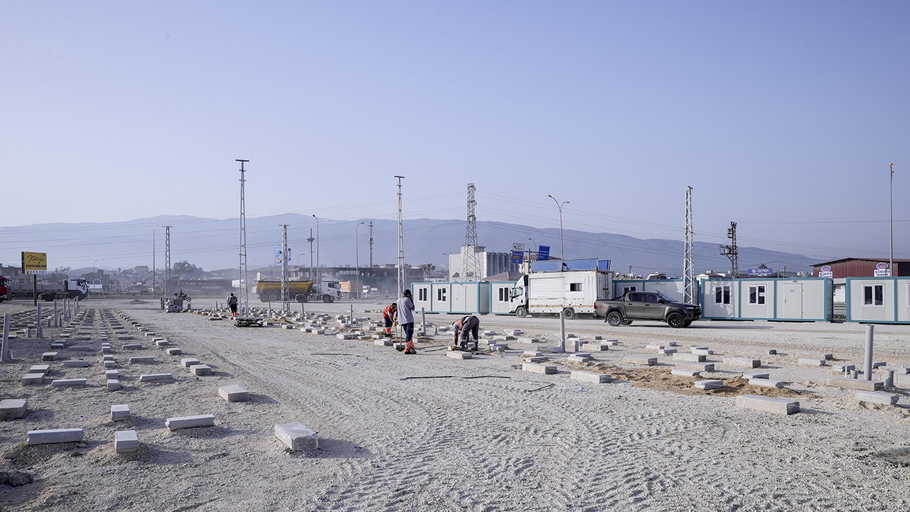 Konya Büyükşehir'in deprem bölgesi Hatay'daki çalışmaları sürüyor