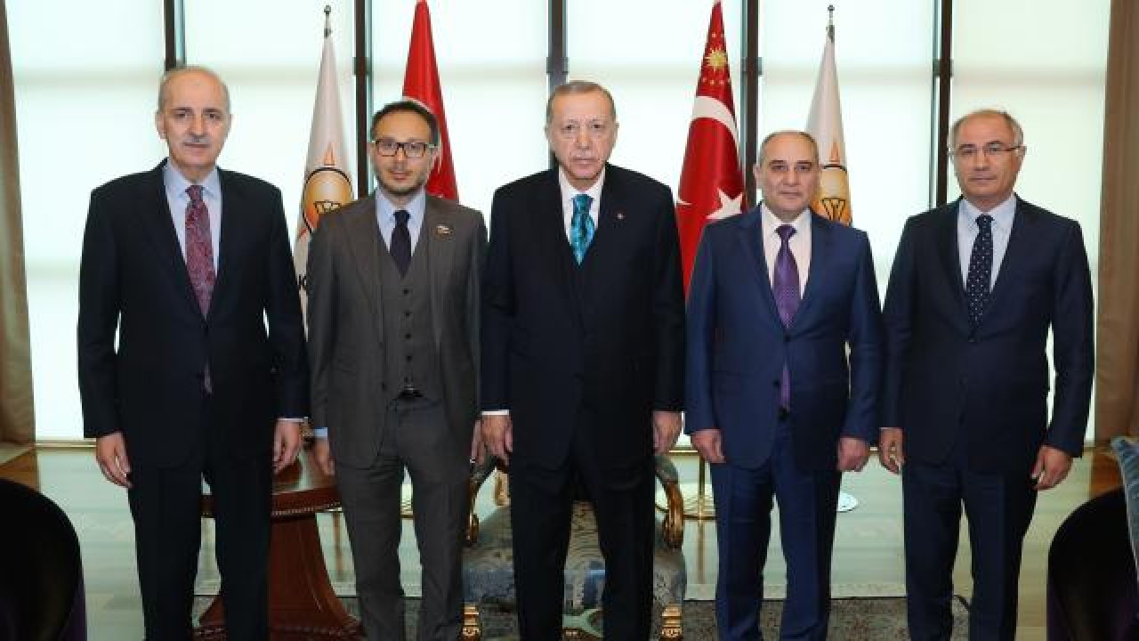 Cumhurbaşkanı Erdoğan, Yeni Azerbaycan Partisi Genel Başkanvekili Budaqov’u kabul etti