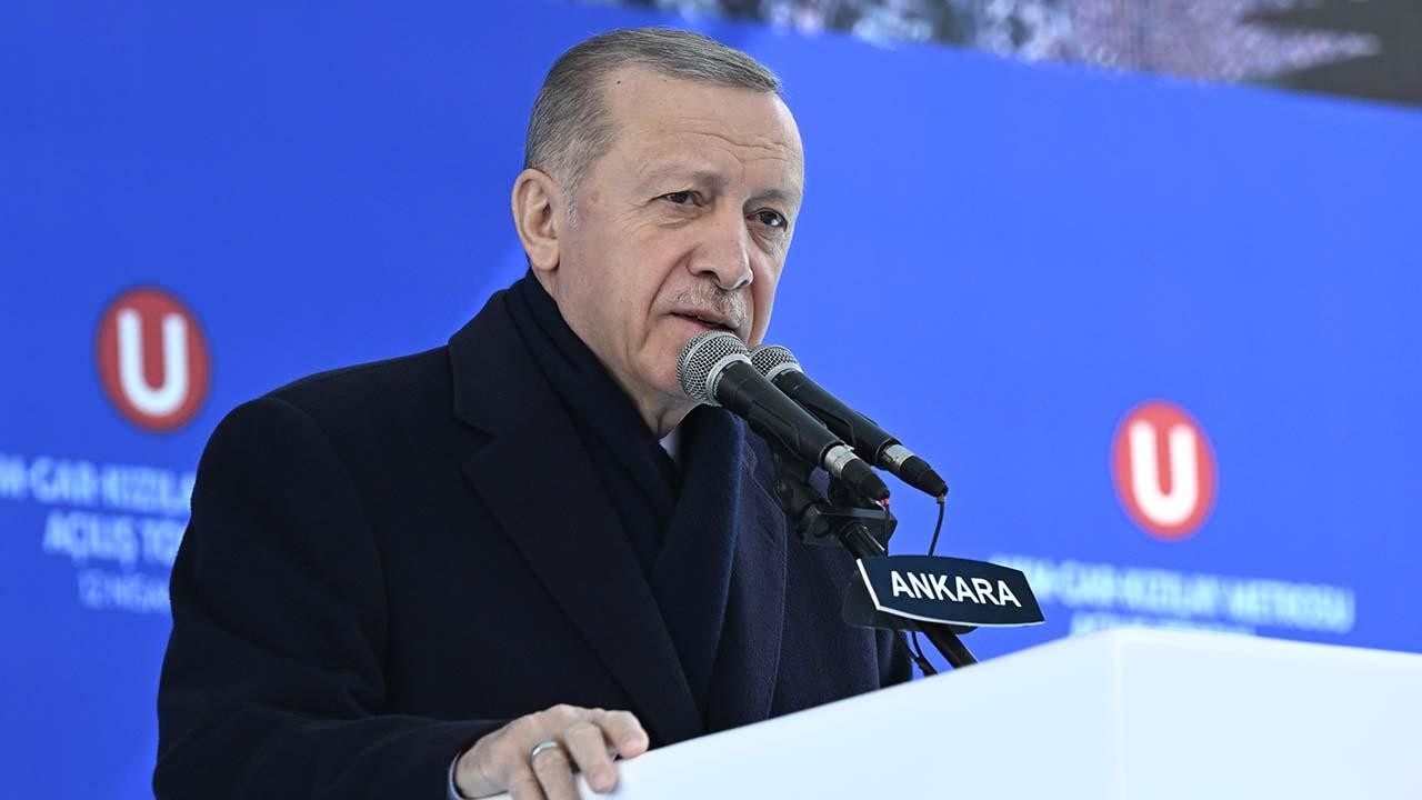 Cumhurbaşkanı Erdoğan'dan muhalefete tepki: Onlar yapmaya değil yıkmaya geliyor