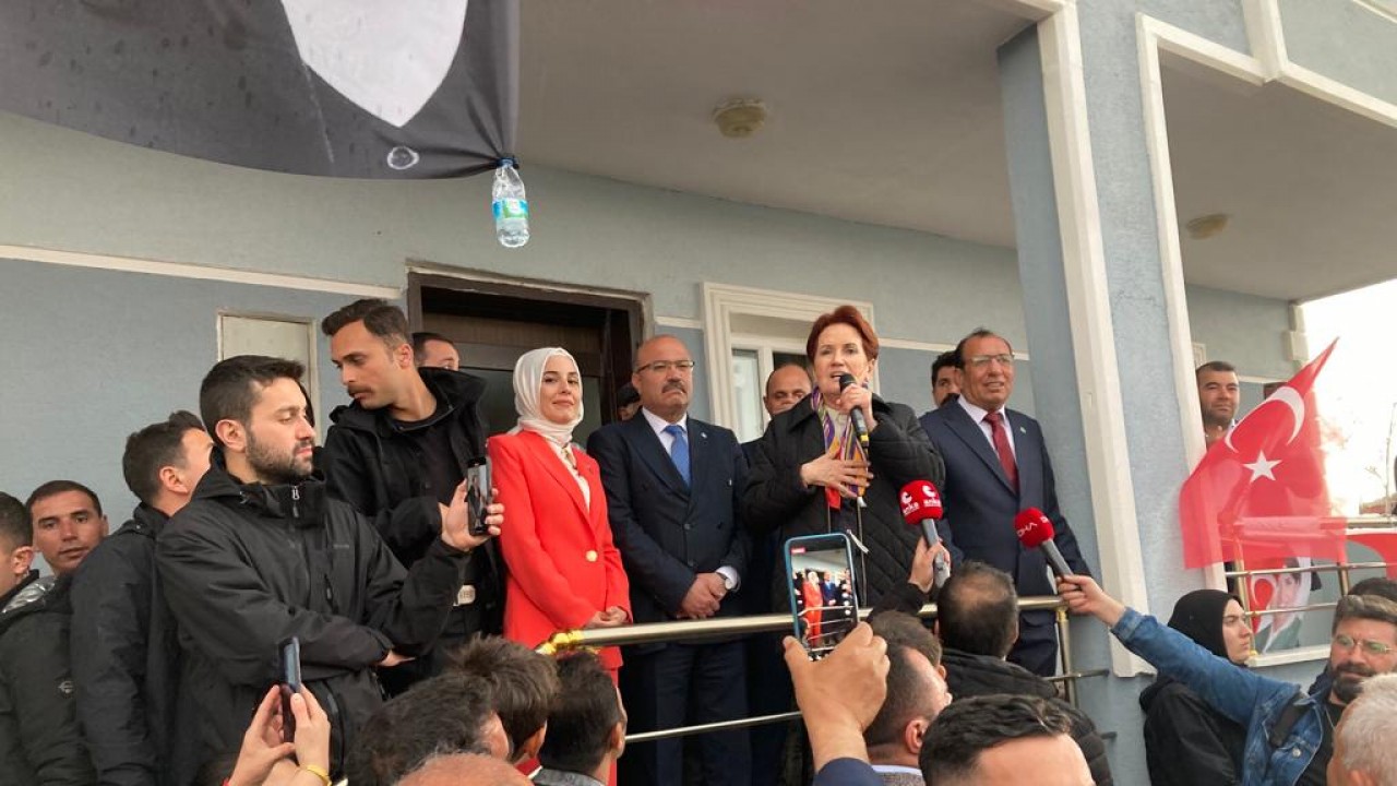 İYİ Parti Genel Başkanı Meral Akşener Konya'da konuştu