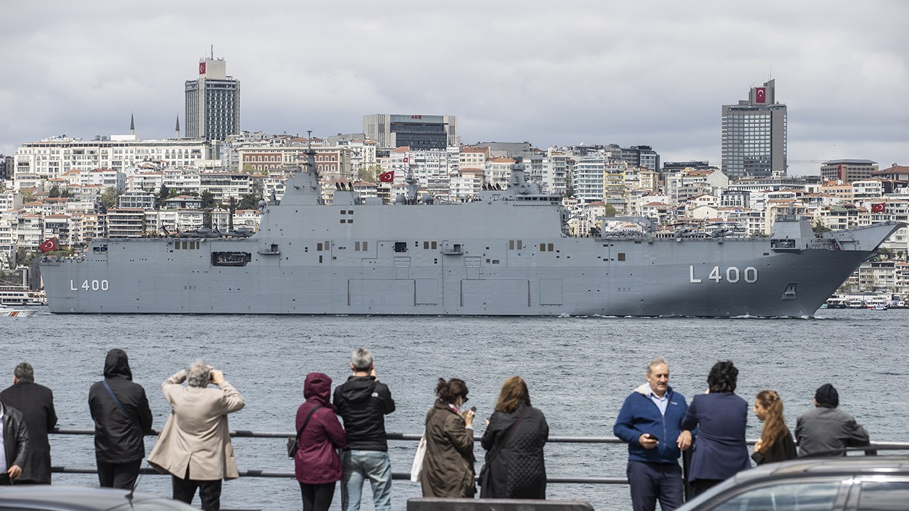 TCG Anadolu yeniden ziyarete açıldı