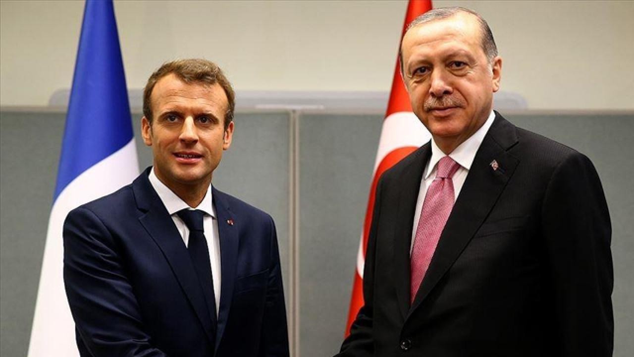 Macron’dan Cumhurbaşkanı Erdoğan’a tebrik telefonu