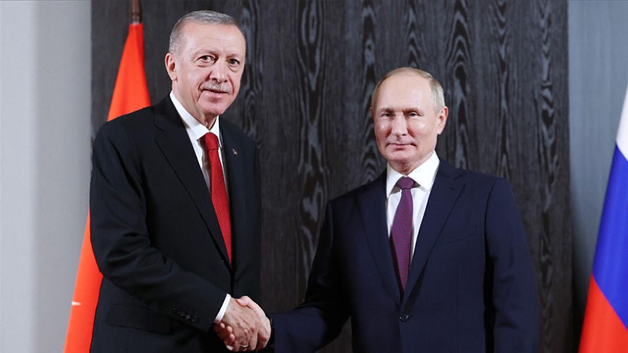 Cumhurbaşkanı Erdoğan Putin’le görüştü