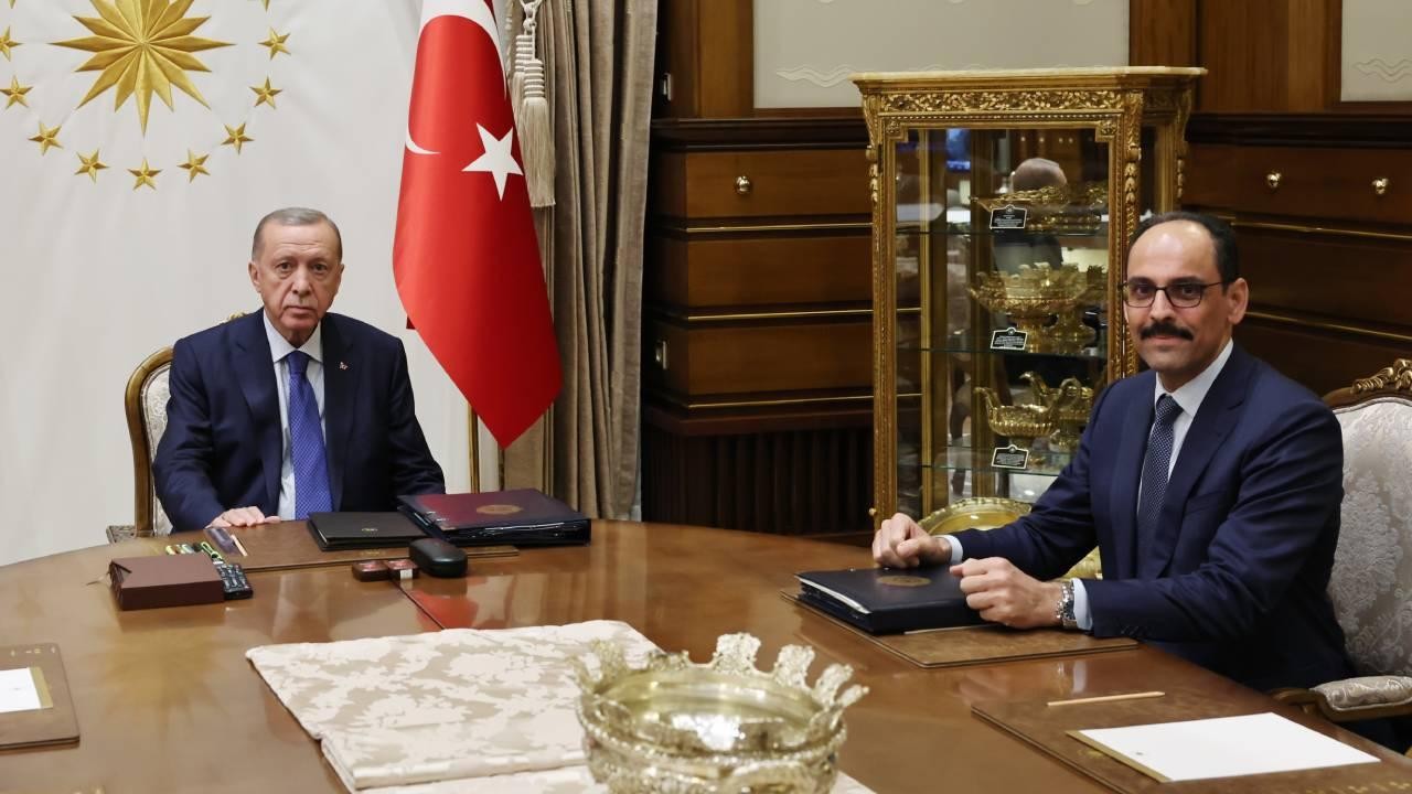 Cumhurbaşkanı Erdoğan, MİT Başkanı Kalın’ı kabul etti