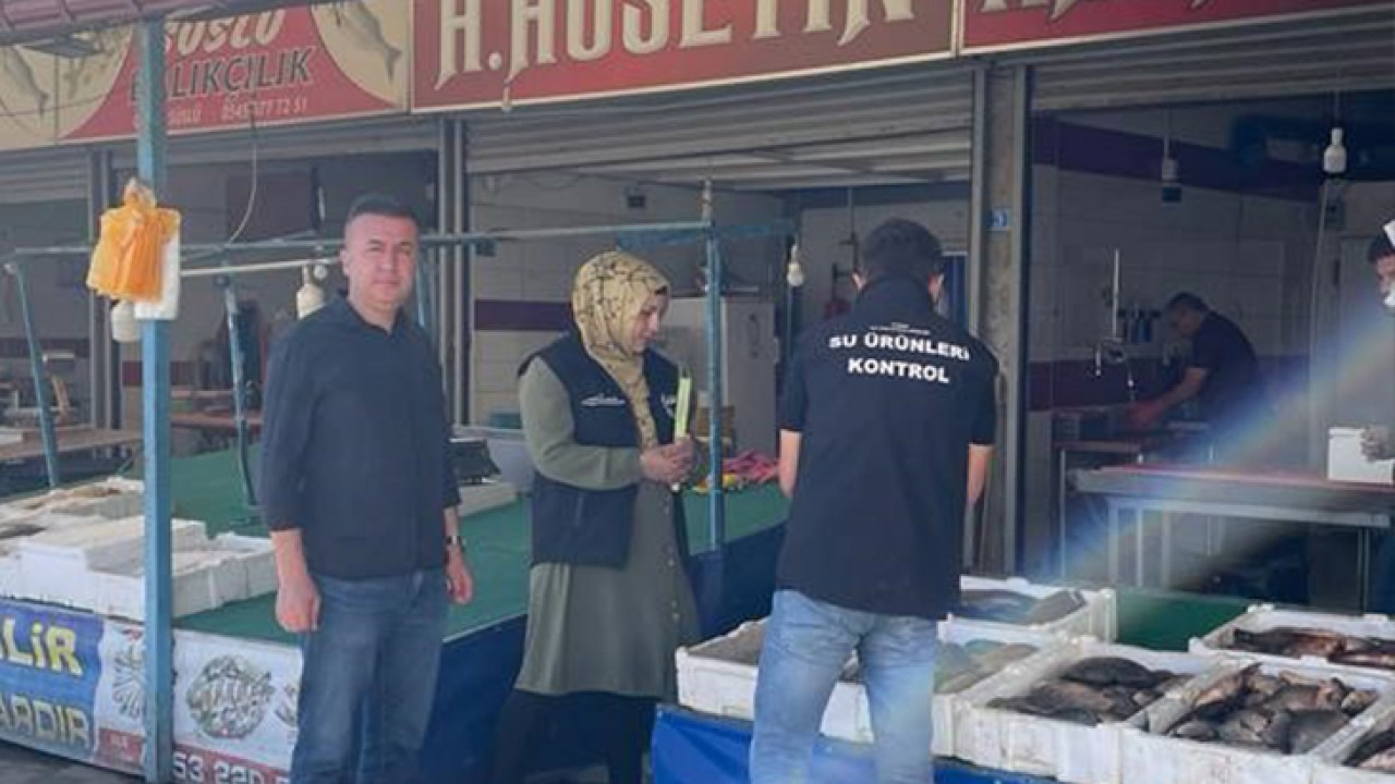 Beyşehir’de perakende balık satış noktaları denetlendi