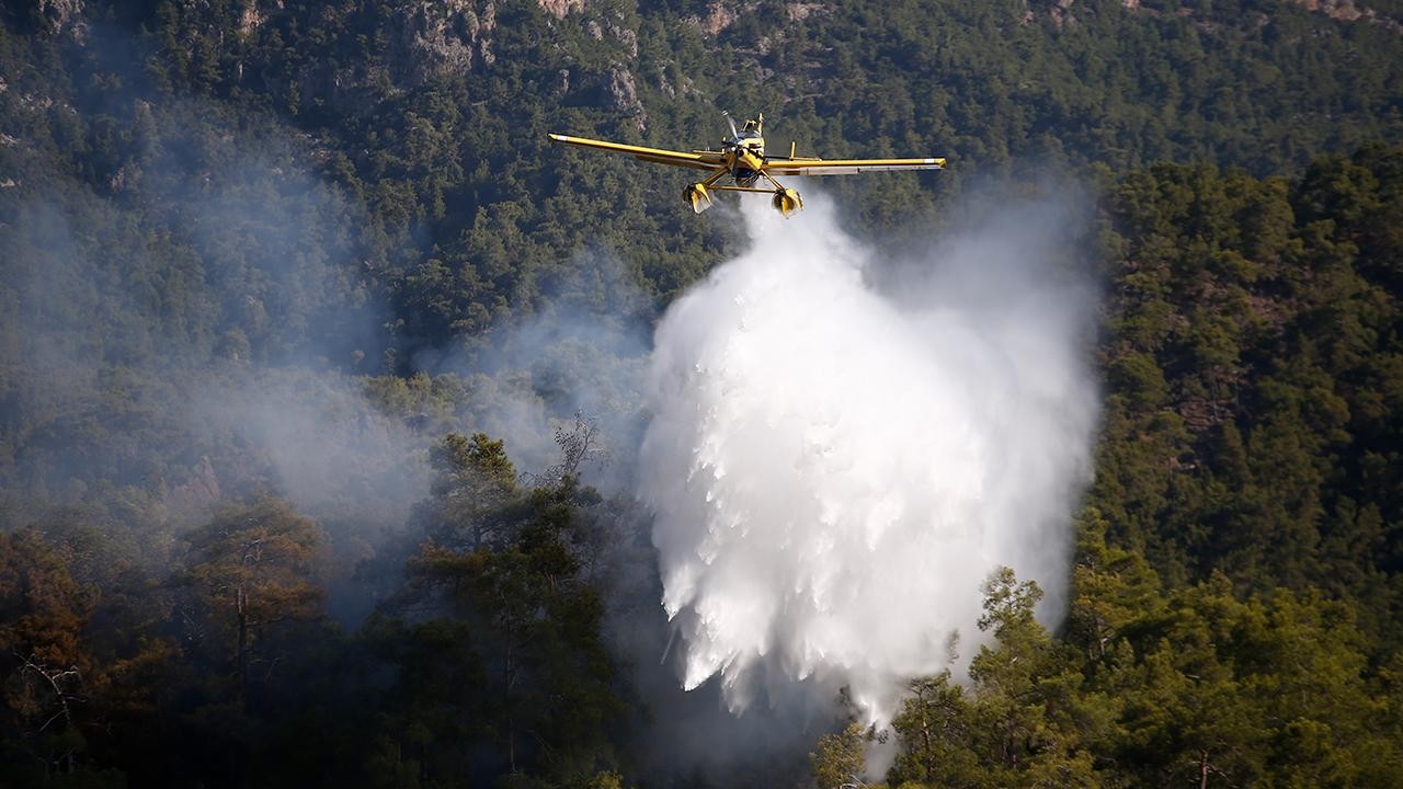 Antalya’nın Kemer ilçesindeki orman yangını kontrol altını alındı