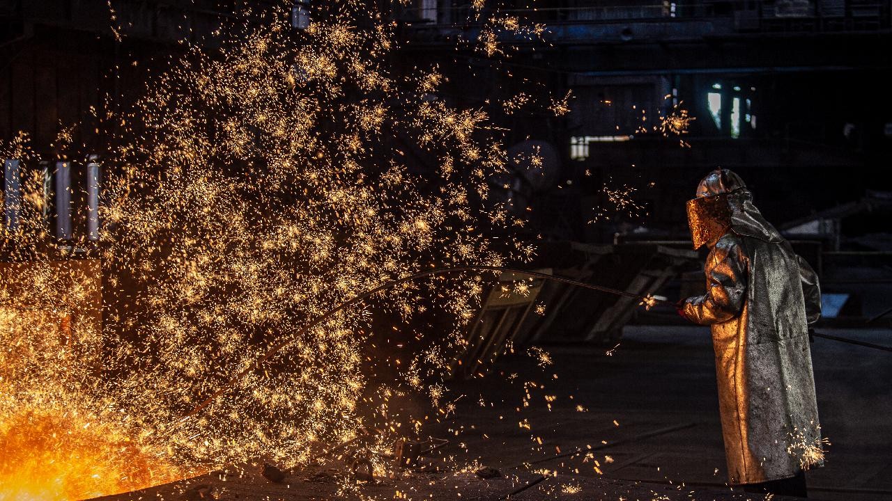 Yılın ilk yarısında 15,9 milyon ton ham çelik üretildi