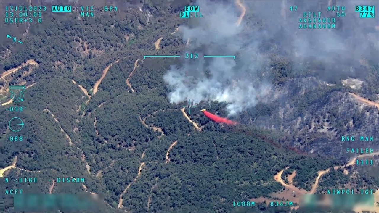 İHA’lar 3 bin 55 orman yangınını tespit etti