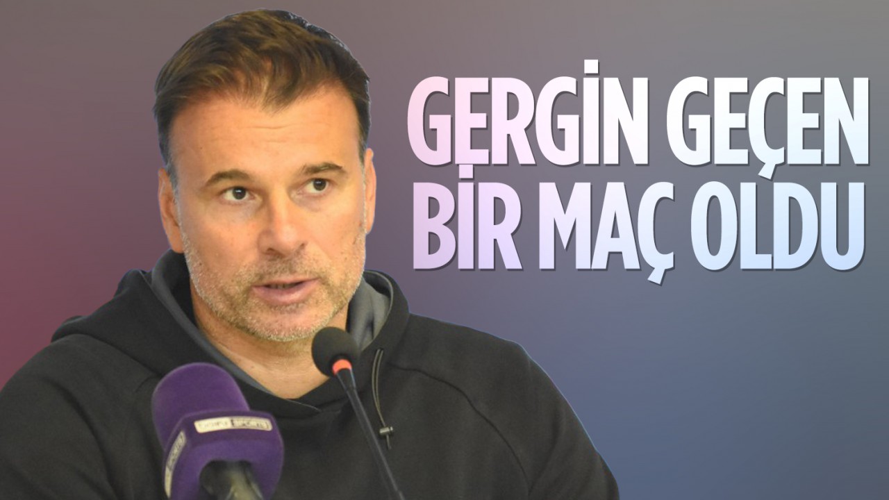 Konyaspor Teknik Direktörü Stanojevic: Gergin geçen bir maç oldu