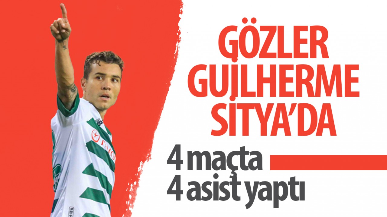  4 maçta 4 asist yaptı: Gözler Guilherme Sitya’da