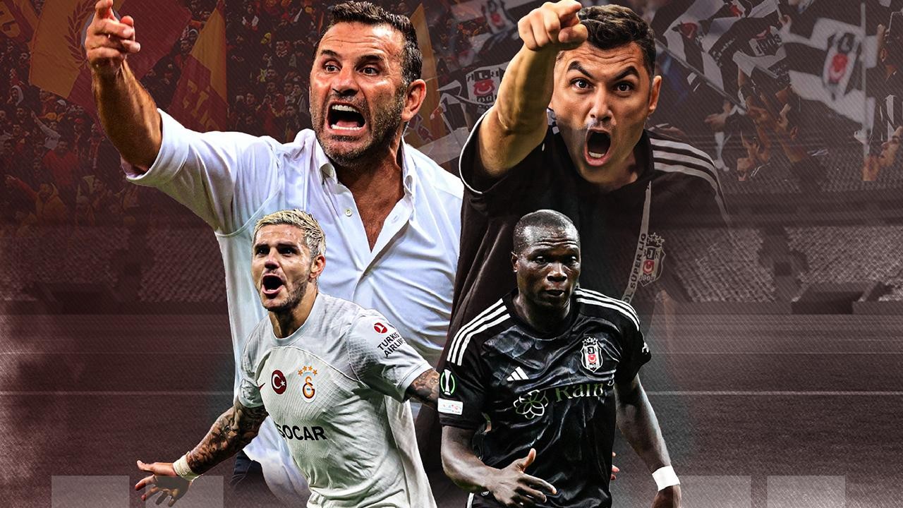 Süper Lig'de derbi heyecanı: Galatasaray Beşiktaş'ı ağırlayacak