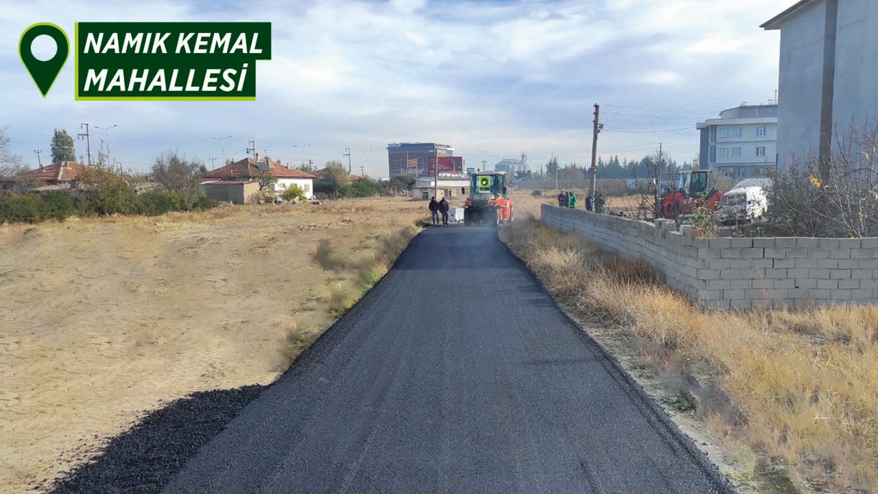 Ereğli'de asfalt çalışmaları devam ediyor
