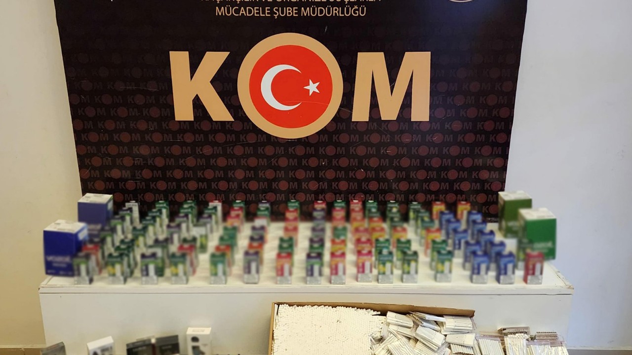 Konya’da kaçakçılık operasyonu: Tam 2.5 milyon TL’lik ürün ele geçirildi