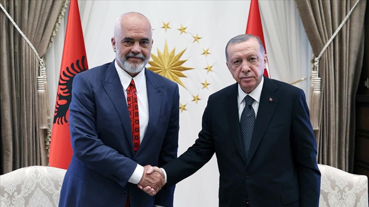 Arnavutluk Başbakanı Rama, Ankara’da