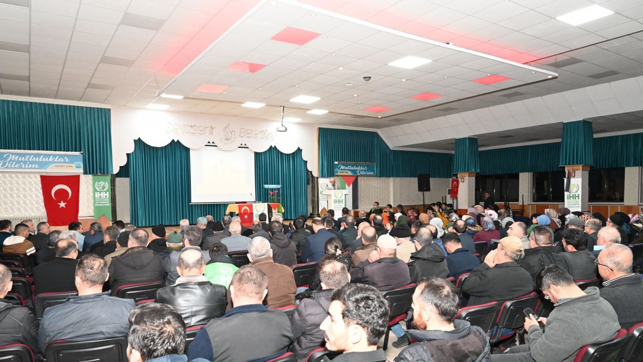 Seydişehir’de “Kanayan İslam Coğrafyaları Filistin“ konferansı yapıldı