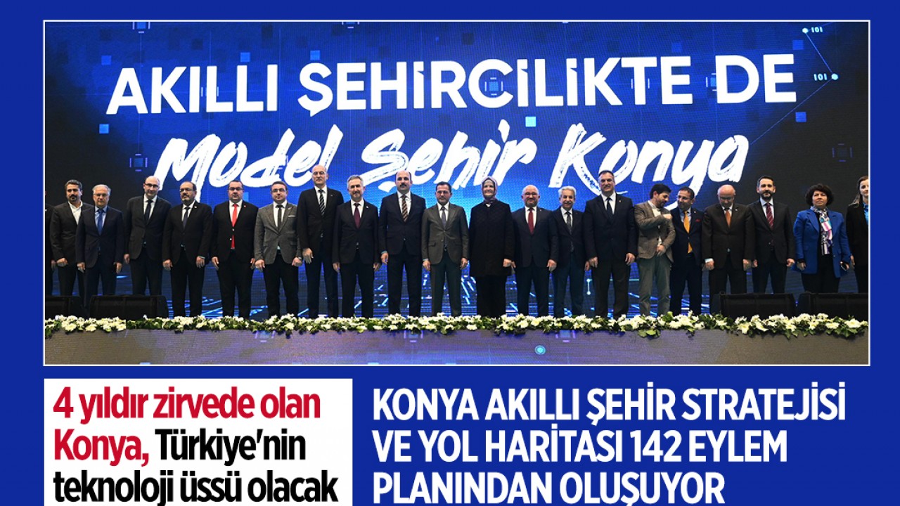 4 yıldır zirvede olan Konya, Türkiye’nin teknoloji üssü olacak