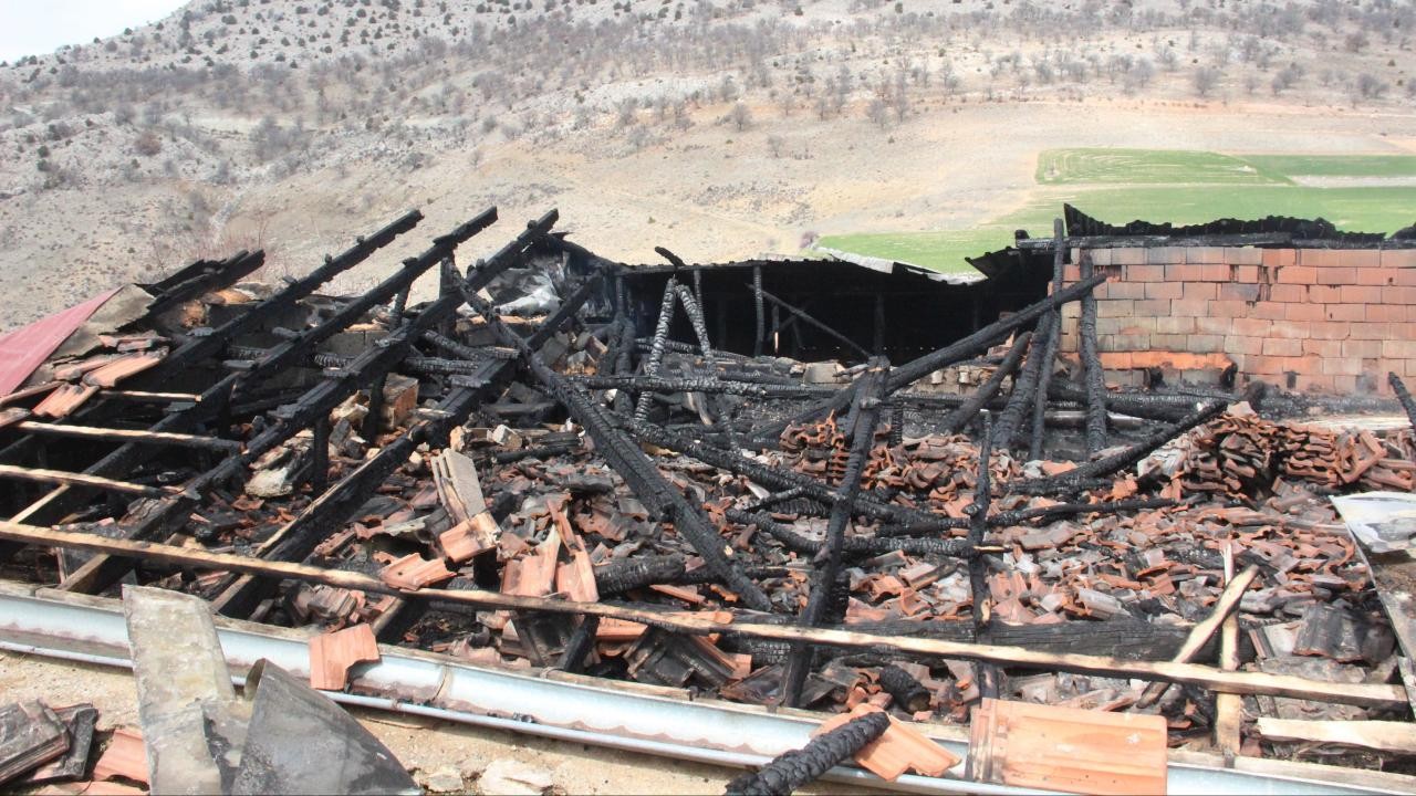 Karaman’da evde çıkan yangında bir kişi öldü