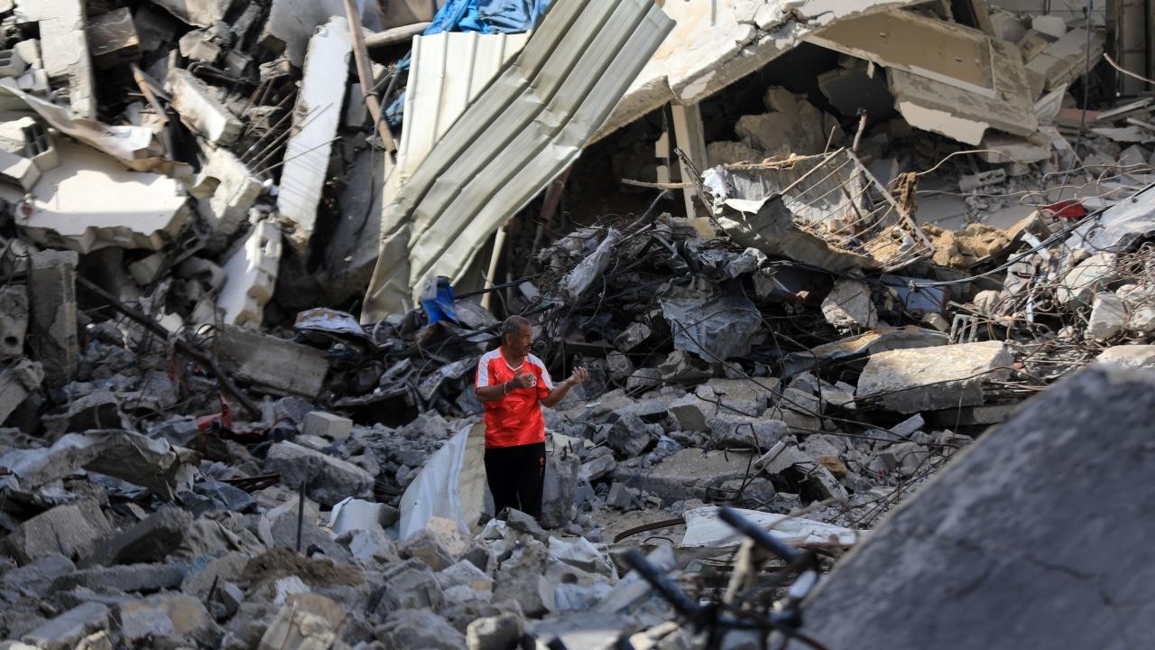 İsrail'in 182 gündür saldırılarını sürdürdüğü Gazze'de can kaybı 33 bin 91'e çıktı
