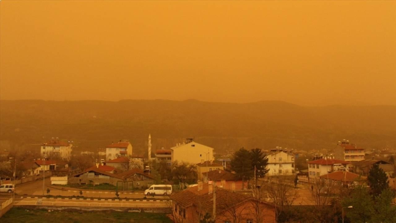 Çöl tozu Türkiye’nin hava kalitesini bozdu